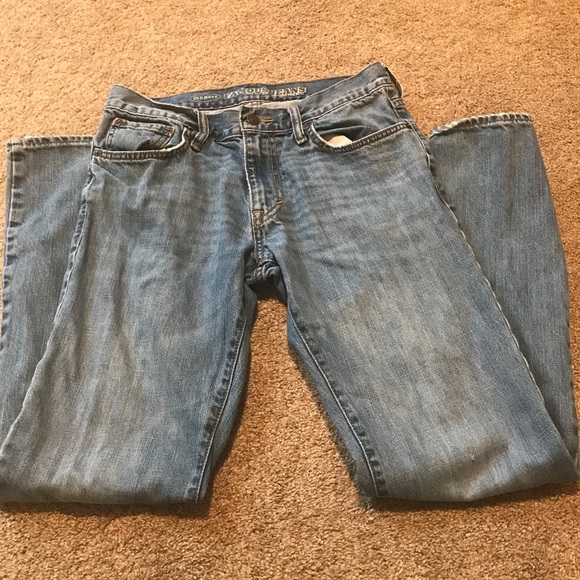 old navy boot cut semi evase jeans